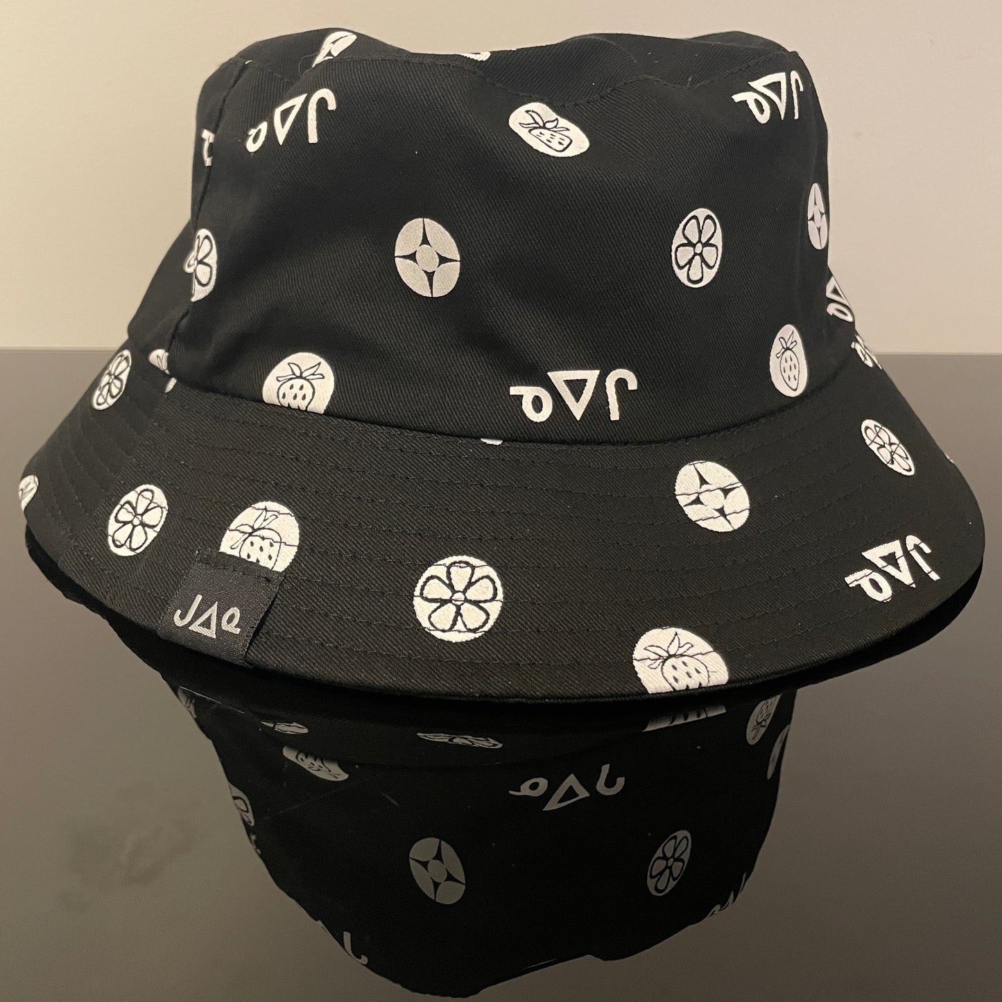 Reversible Bucket Hat Black