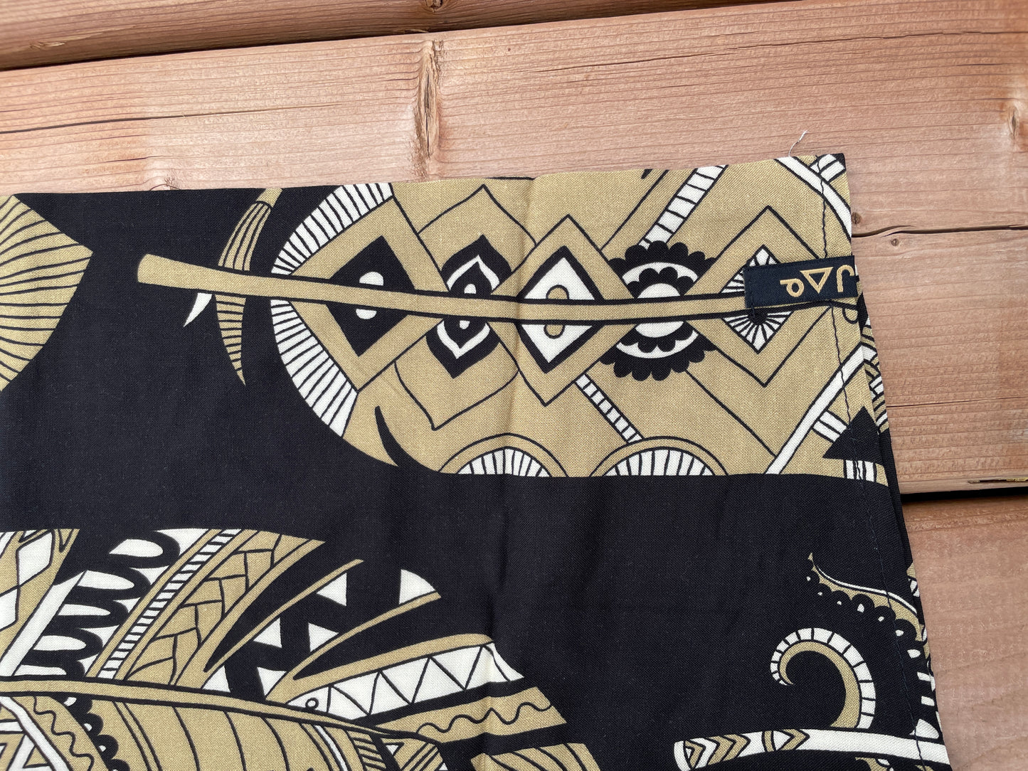 Gold Neechi Feather Men's Button Up Shirt