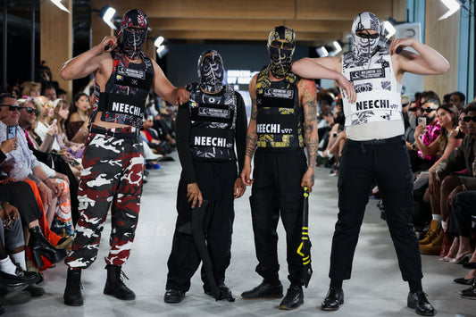 Neechi Brother Feather Print Tactical Vest