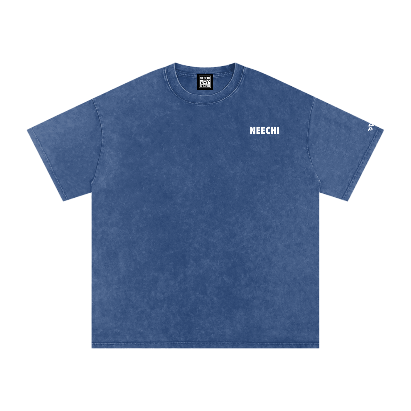 Matoaka Head (White Print) Snow Washed T-Shirt