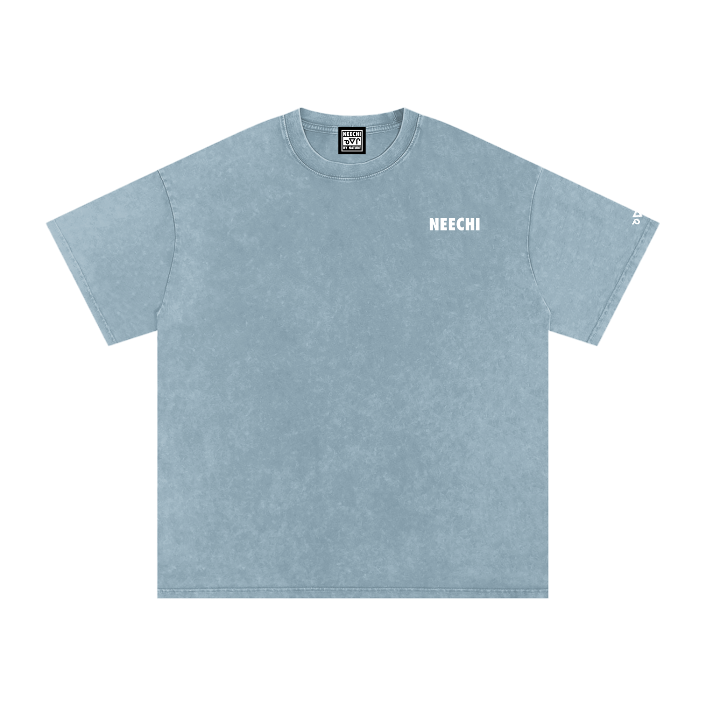 Matoaka Head (White Print) Snow Washed T-Shirt