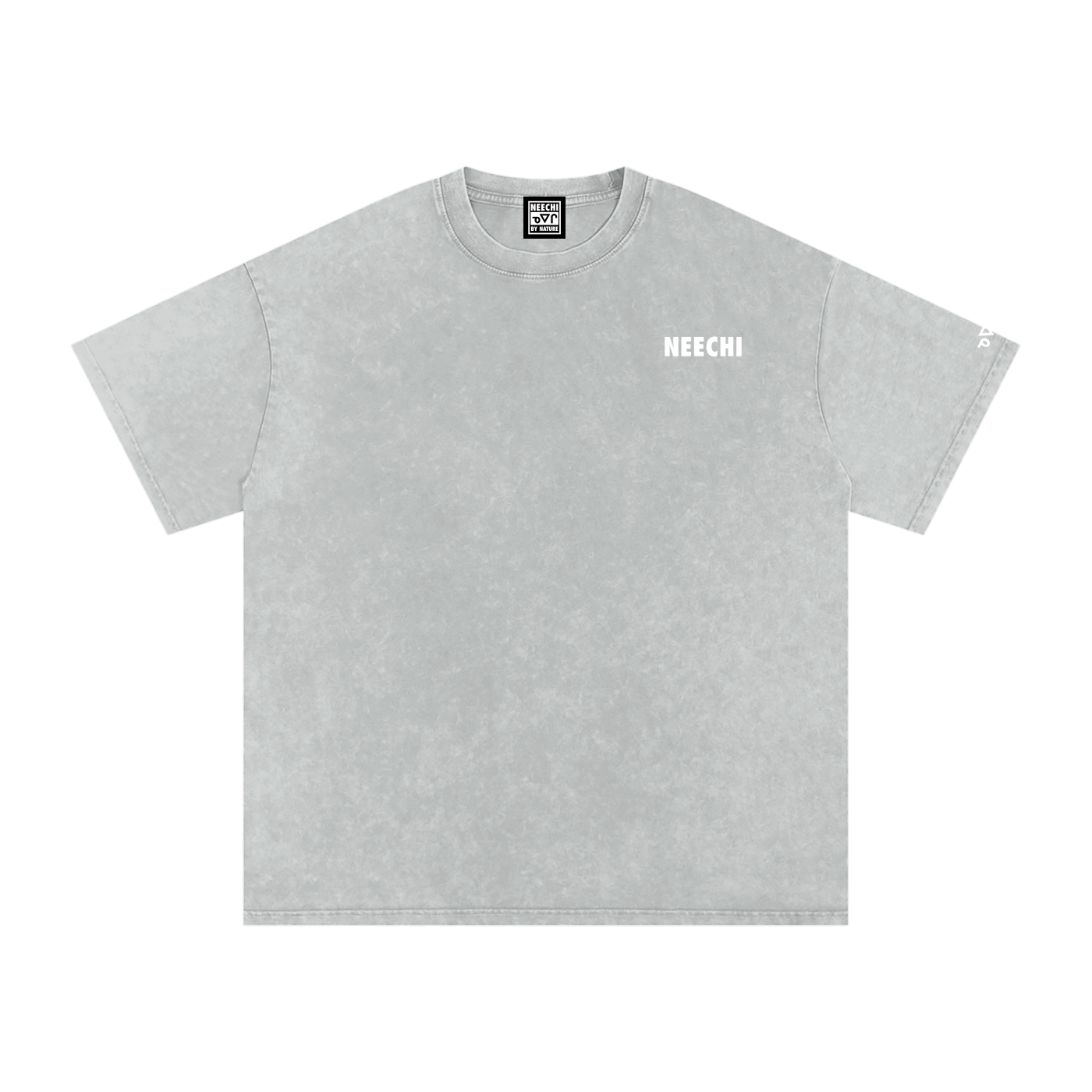 Matoaka Head (White Print) Snow Washed T-Shirt