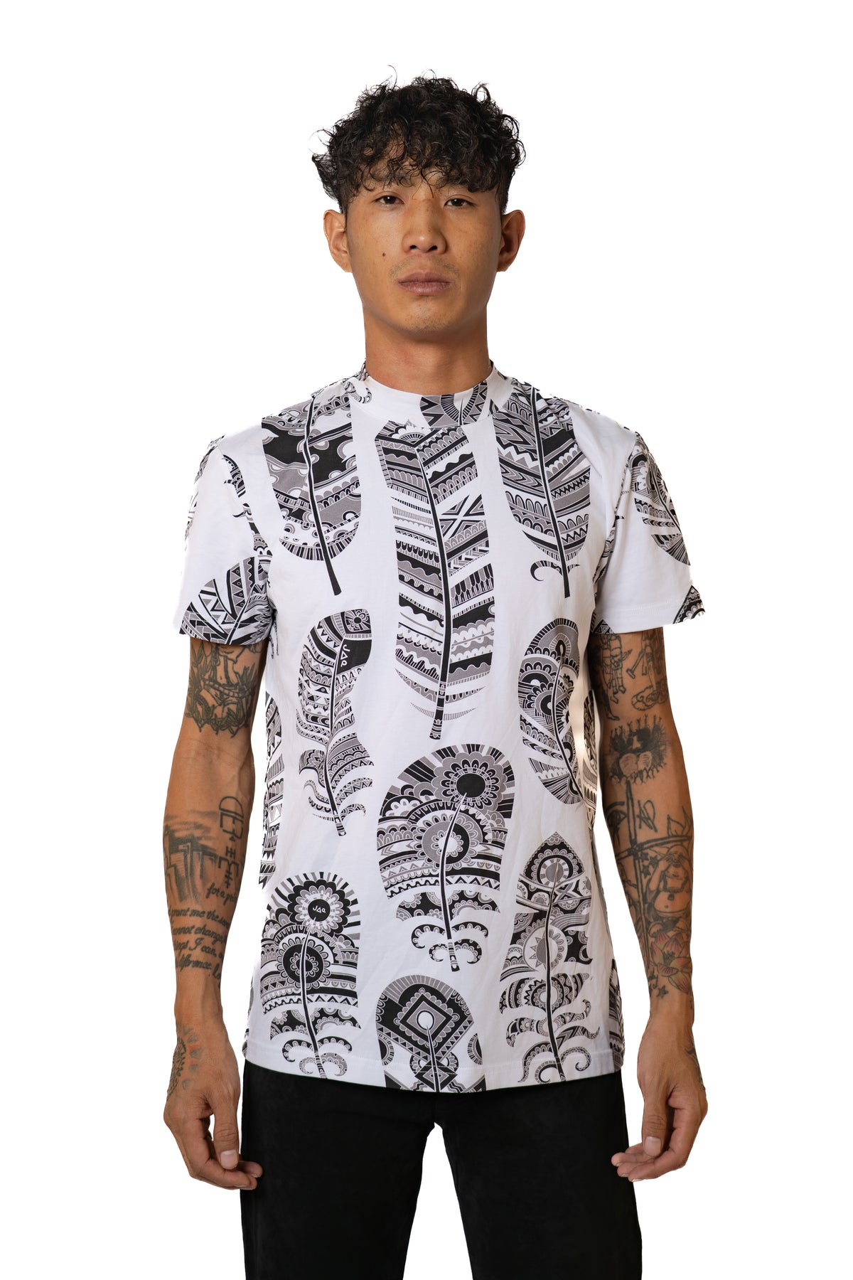 Neechi Feather Print Crewneck (Pre Order)