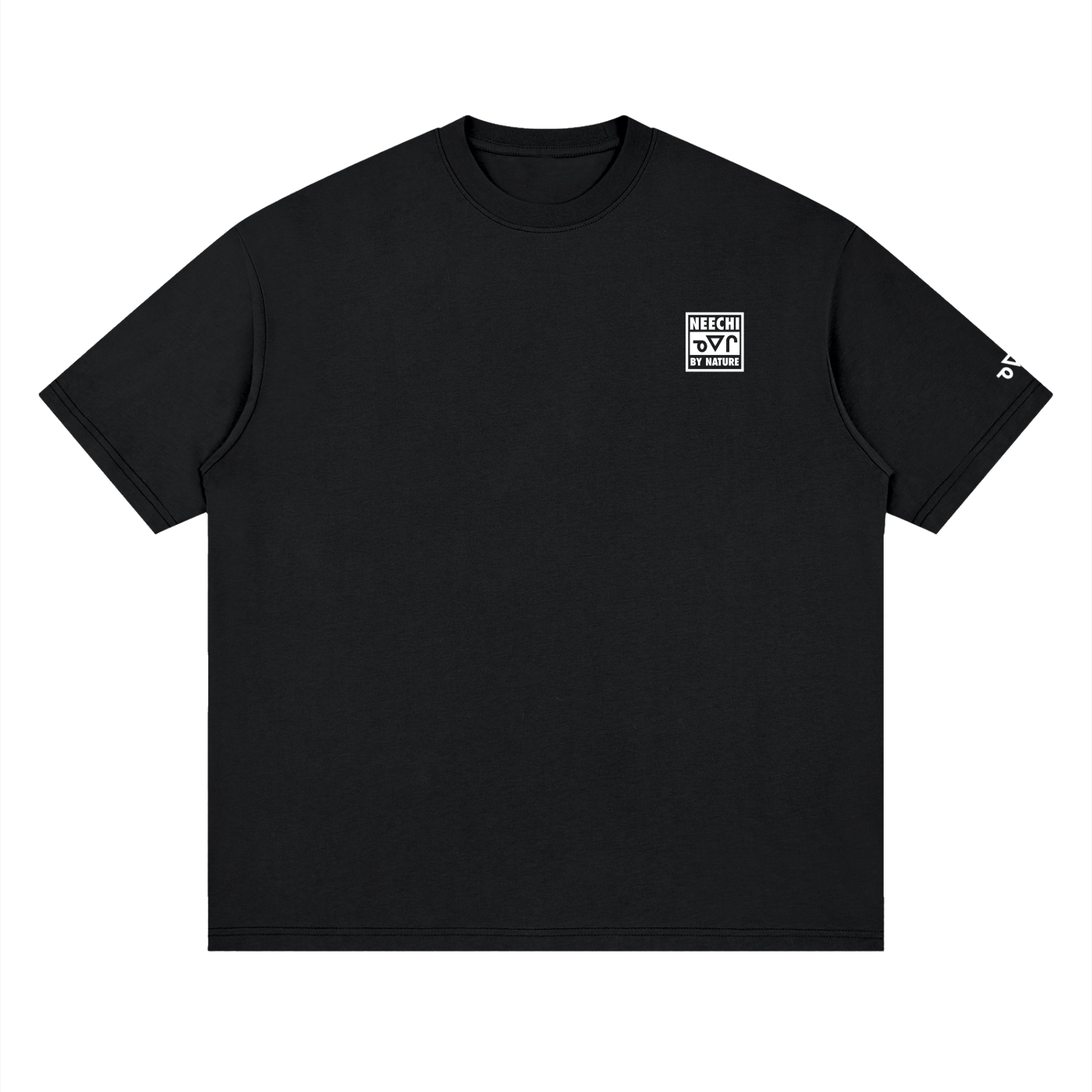 Gas Mask Chief  -  Loose Drop Shoulder T-Shirt