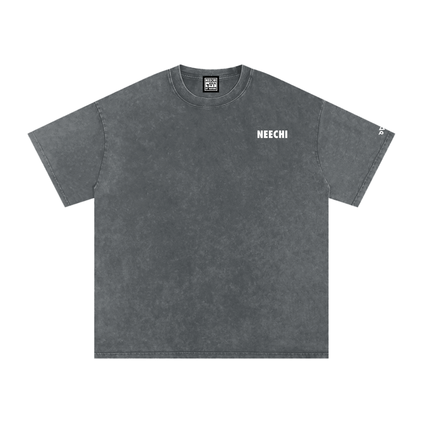 Matoaka Head (White Print) Snow Washed T-Shirt