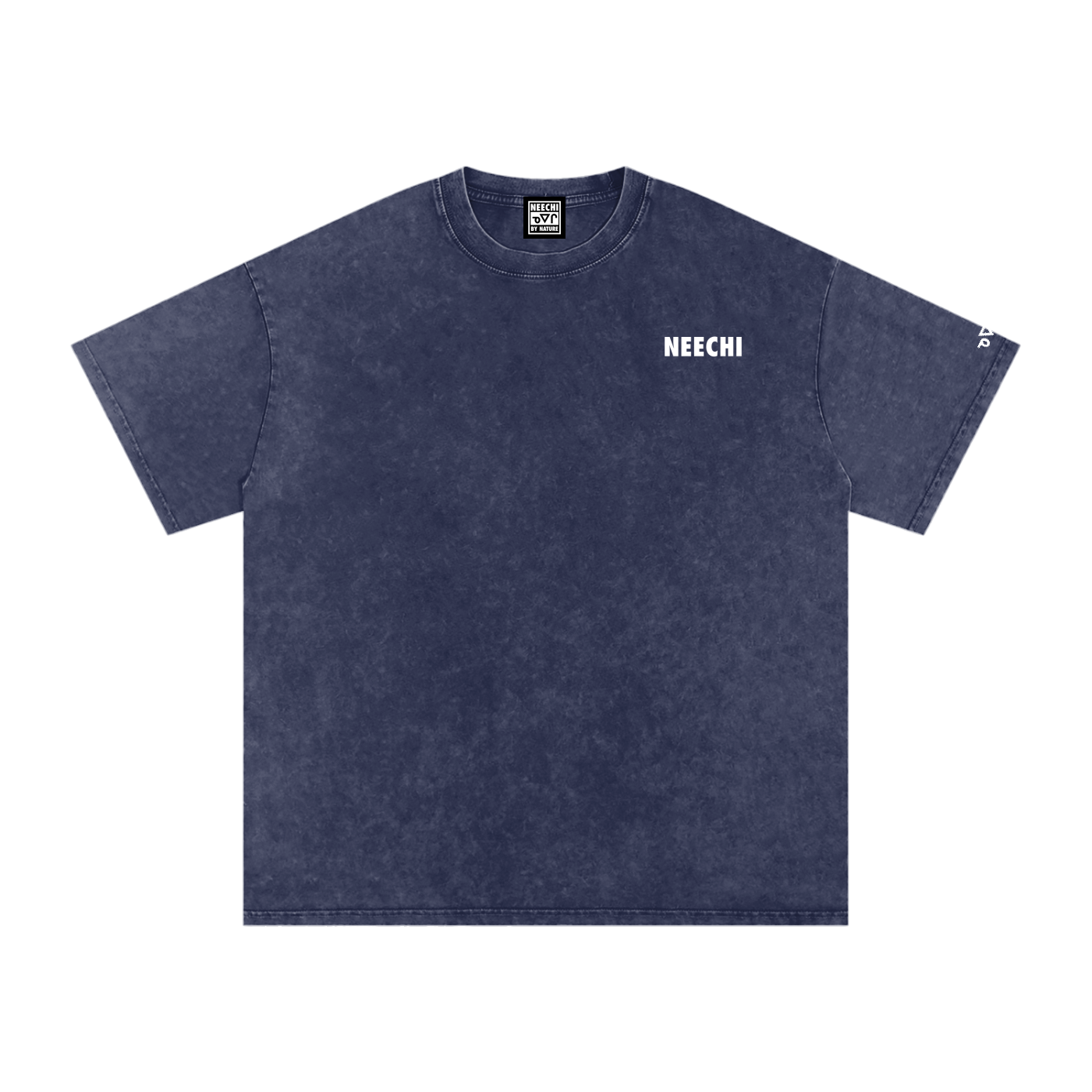 Matoaka Head (White Print) Snow Washed T-Shirt