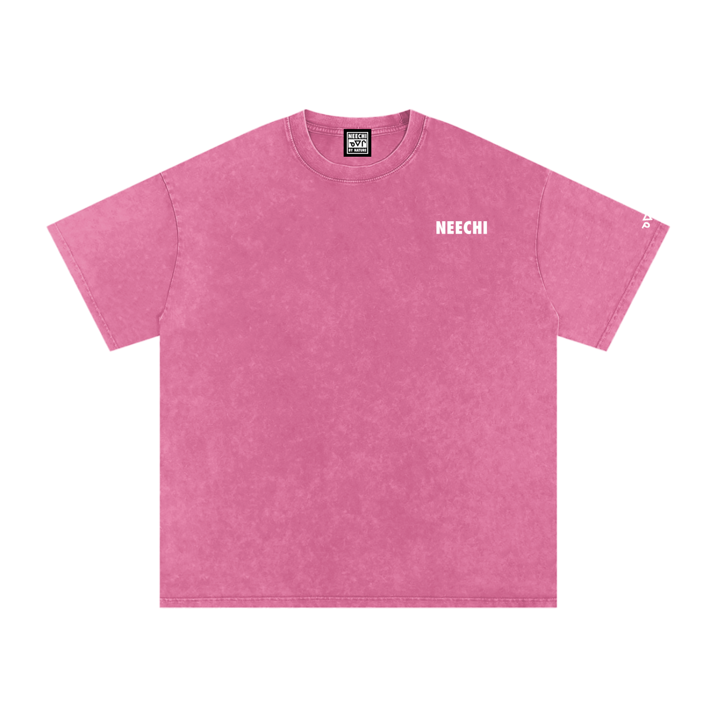Matoaka Head (White Print) Snow Washed T-Shirt